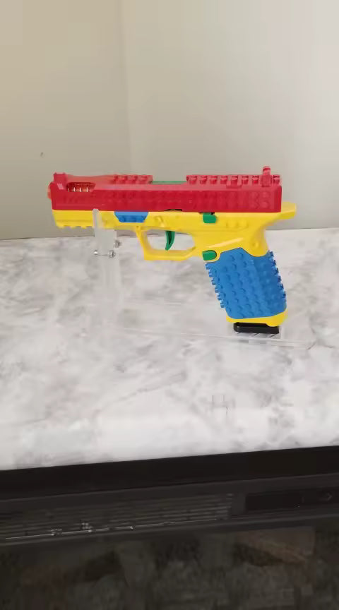 Hanging Block Toy Blaster – Shell Ejecting Action Fun