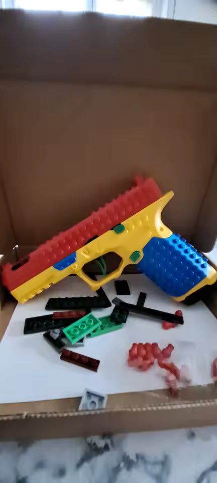 Hanging Block Toy Blaster – Shell Ejecting Action Fun