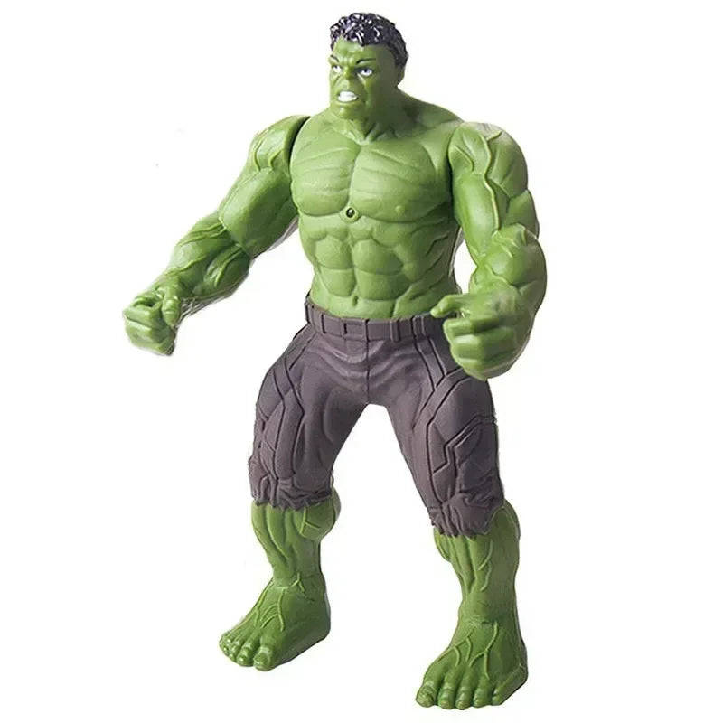 Marvel Superhero Action Figure Set – Spiderman, Hulk & Iron Man 17cm