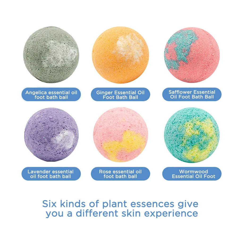 12pcs Organic Mini Bath Bombs Gift Set