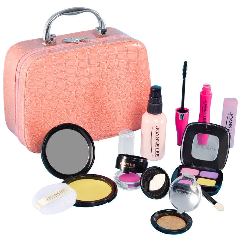 Kids Pretend Makeup & Cosmetics Play Set – Educational Fun for Girls