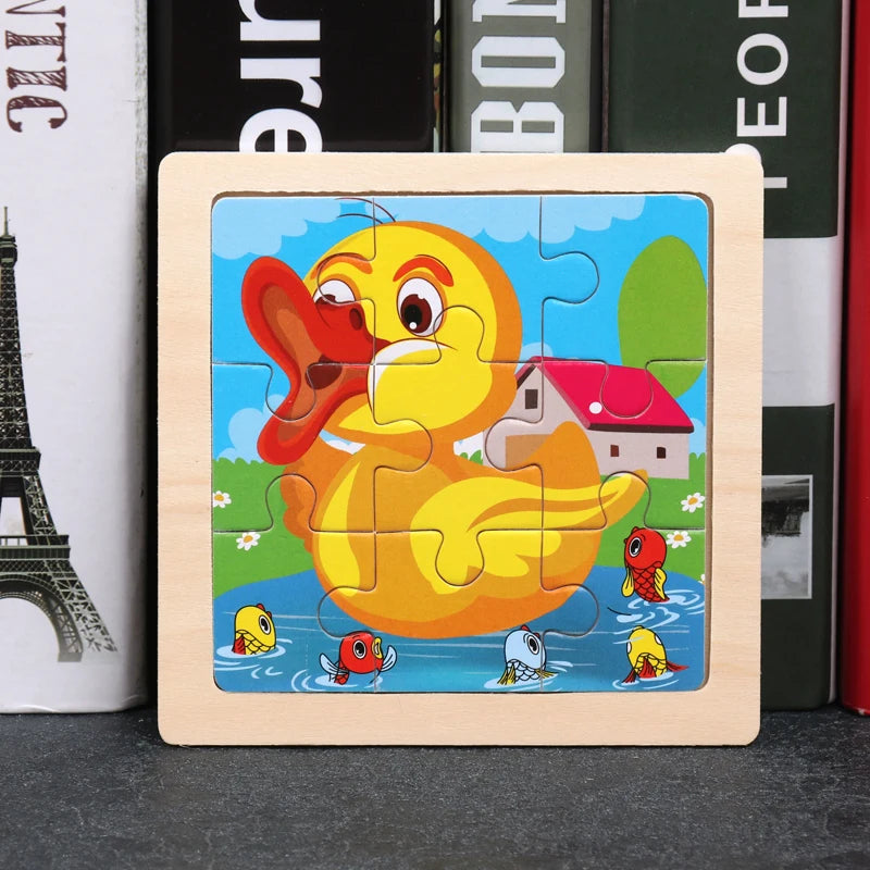11x11 Wooden Tangram