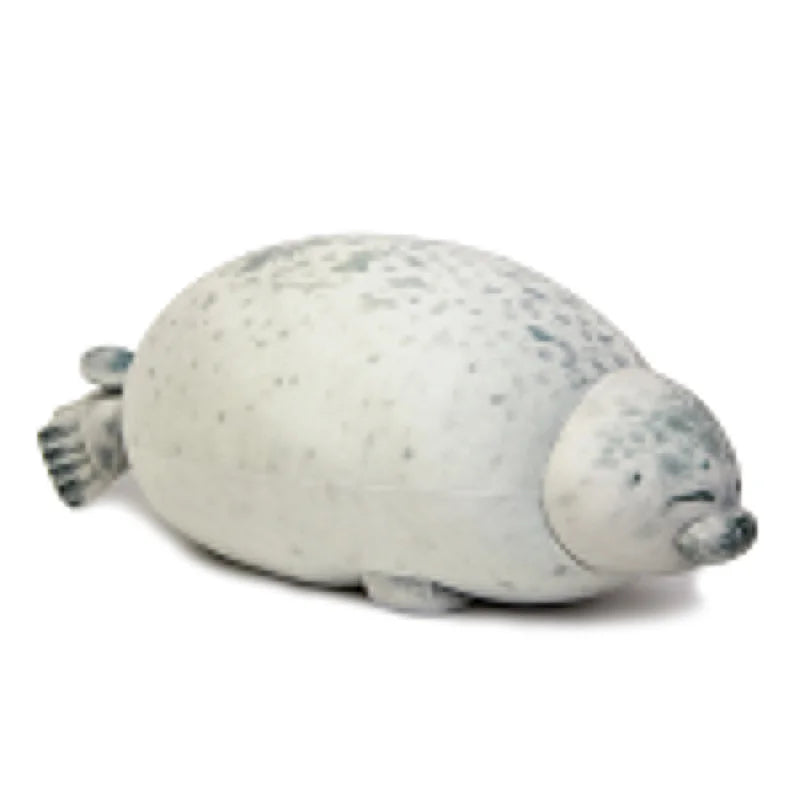 Angry Blob Seal Plush Pillow – Cute 3D Chubby Sea Lion Stuffed Toy