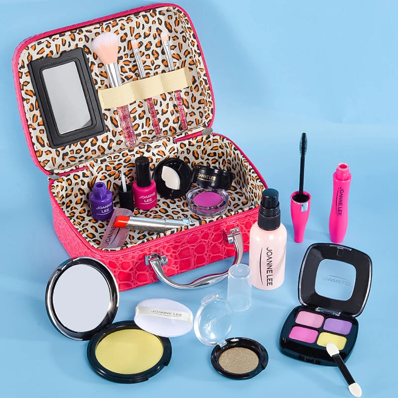 Kids Pretend Makeup & Cosmetics Play Set – Educational Fun for Girls