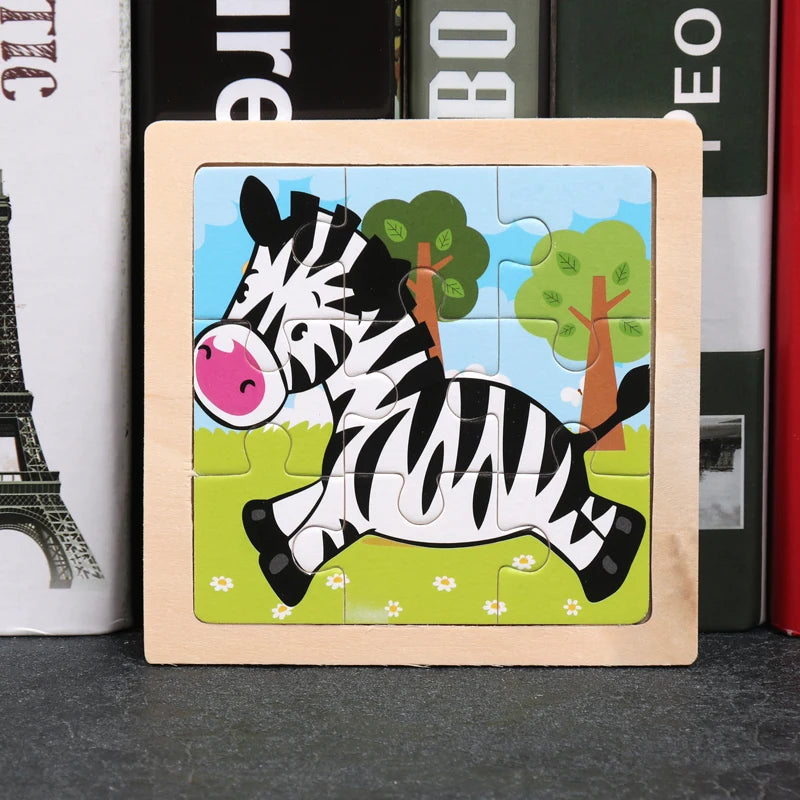 11x11 Wooden Tangram