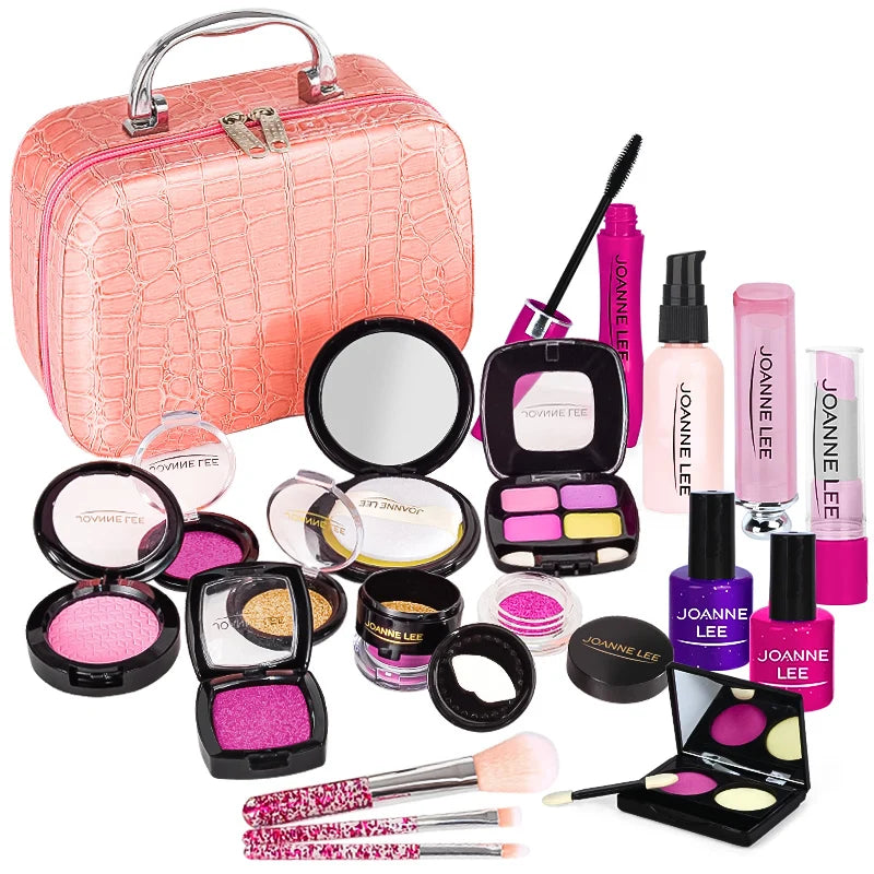 Kids Pretend Makeup & Cosmetics Play Set – Educational Fun for Girls