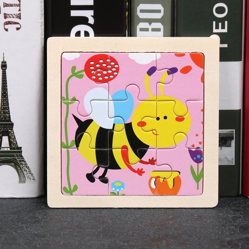 11x11 Wooden Tangram