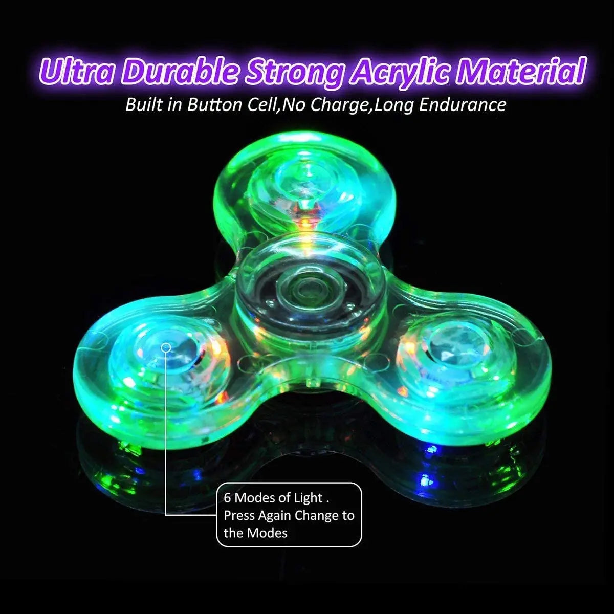 Crystal Light Spinner Toy