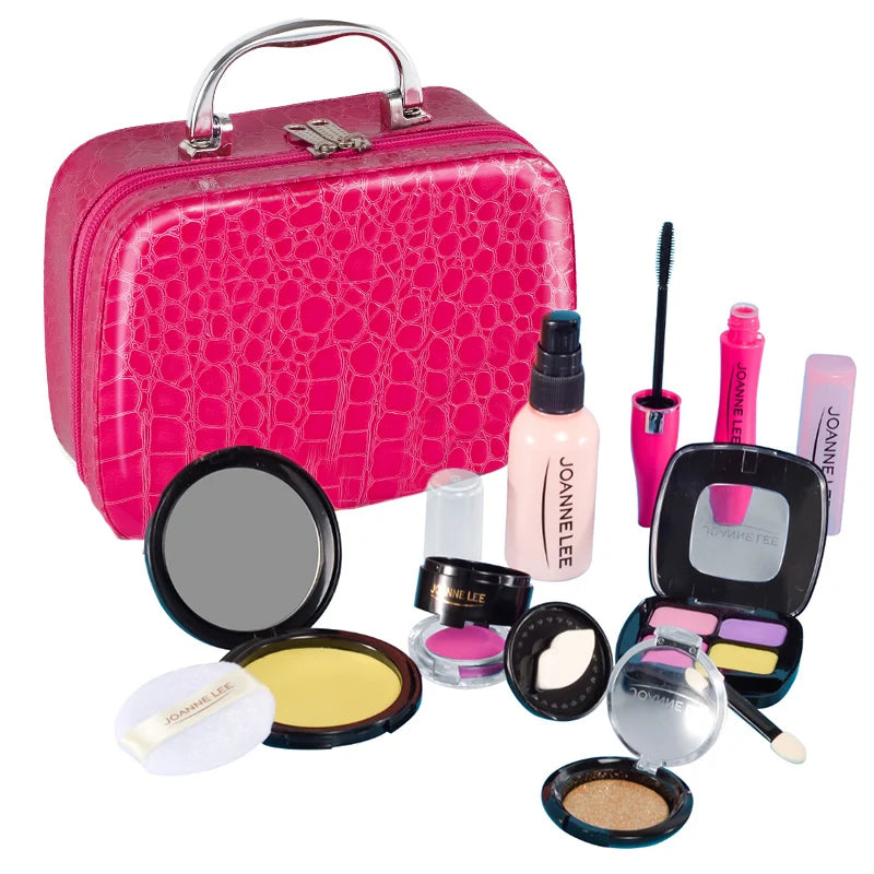 Kids Pretend Makeup & Cosmetics Play Set – Educational Fun for Girls
