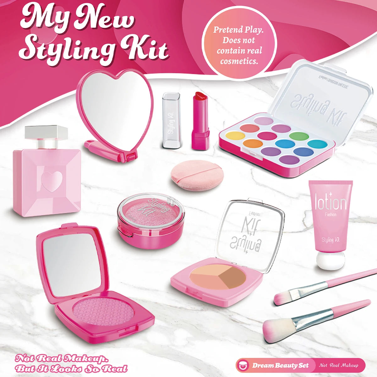 Play Makeup Toys – Simulated Cosmetics Set for Girls