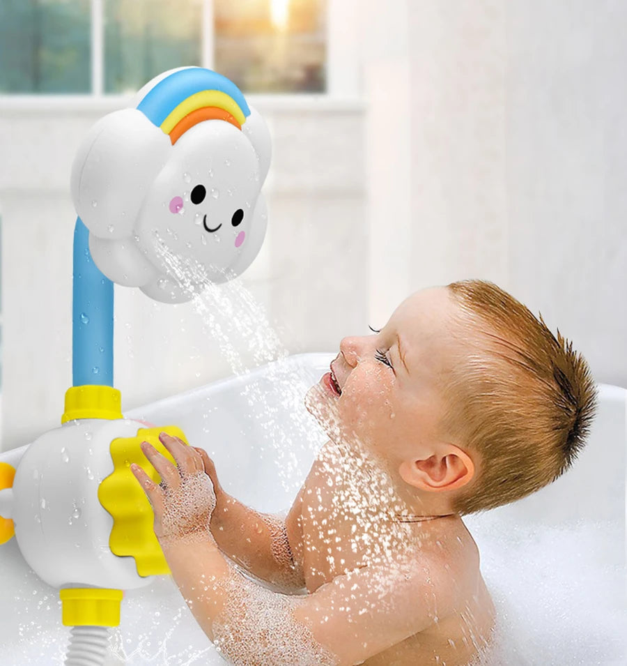Cloud Faucet Water Spray Bath Toy for Kids (1Pc)
