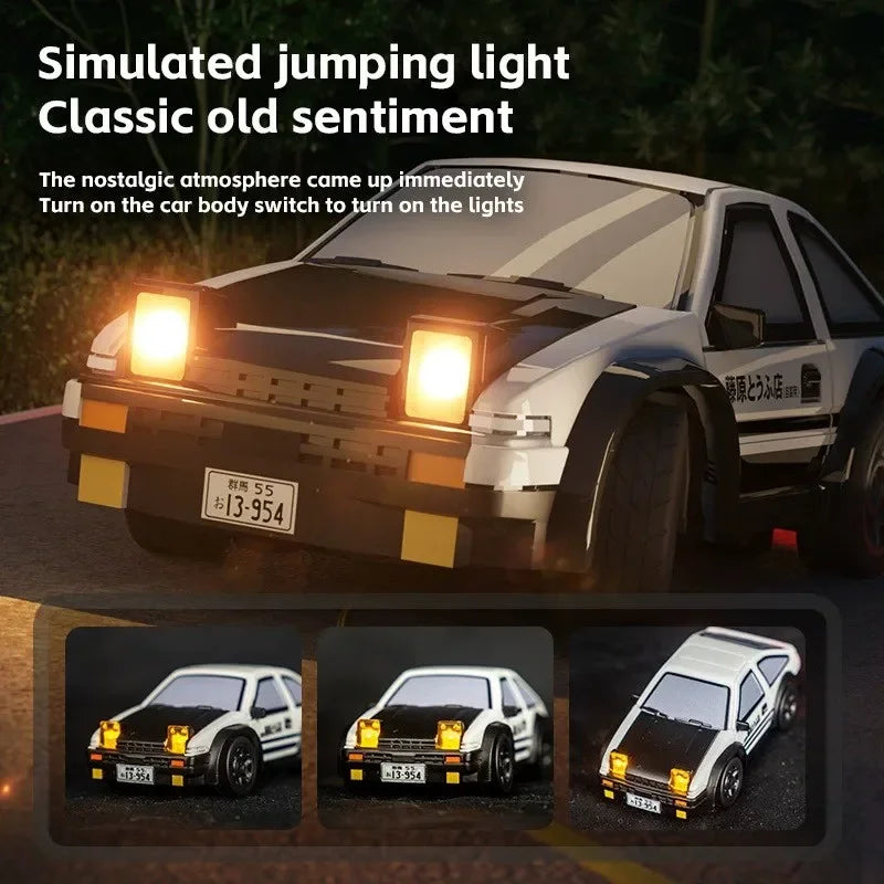 1:64 Mini RC Drift Car – Desktop High-Speed Racing Car 2.4G