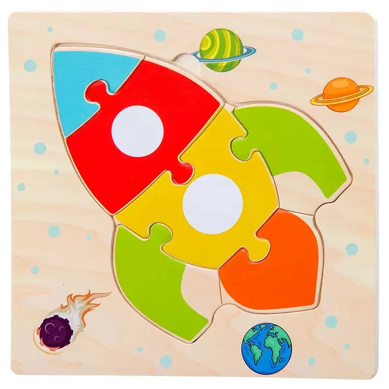 Educational 3D Jigsaw