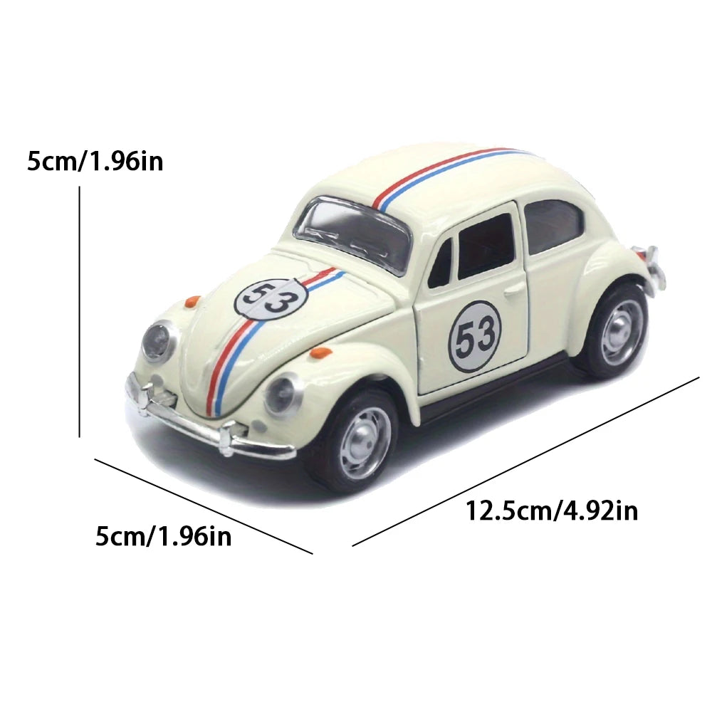 1:32 Vintage Die-Cast Racing Car – Classic Pull-Back Toy for Kids & Collectors