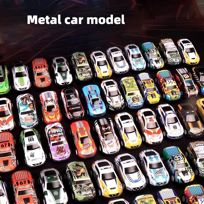 48-Piece Alloy Car Set – Classic Mini Racing Cars for Kids