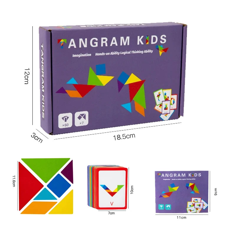 3D Animal Tangram