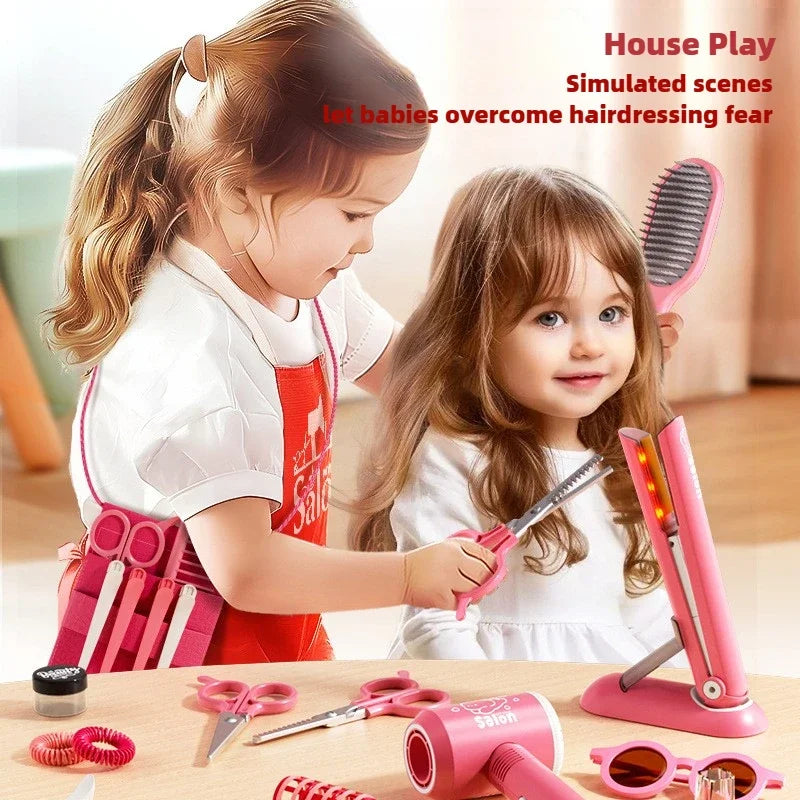 Girls Beauty Salon Set – Pretend Hair & Makeup Play Kit