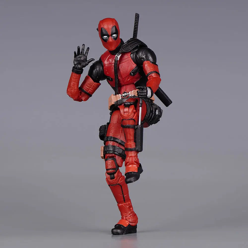 Deadpool & Wolverine PVC Action Figure Set – X-Men Joint Movable Models 16cm