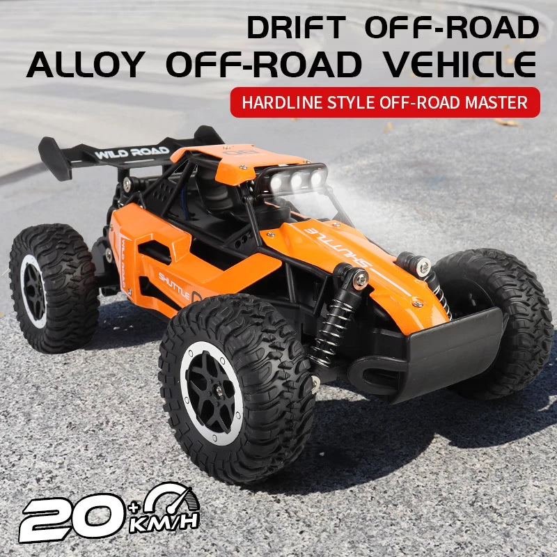 ZWN RC Off-Road Car – 1:16/1:20 2WD High-Speed Climbing Truck with LED