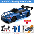 4WD RC Drift Car – 1:24 High-Speed Racing Truck with LED Lights