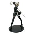 18CM Yorha 2B Anime Figure – Black & White PVC Collectible Model