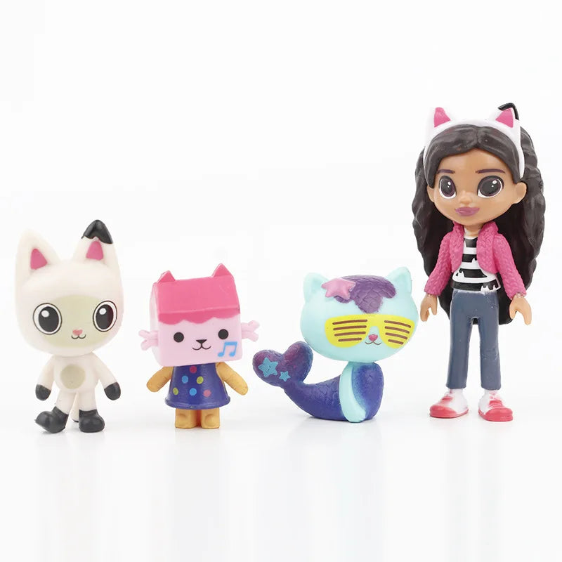 Gabby’s Dollhouse 13-Piece PVC Action Figure Set – Mini Collectible Dolls