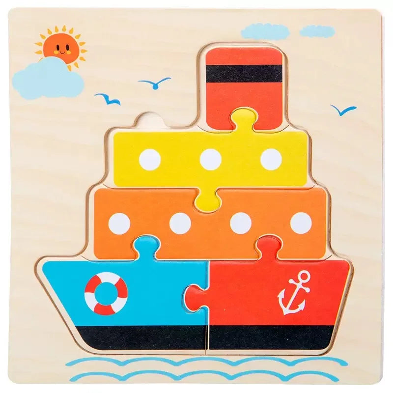 Educational 3D Jigsaw