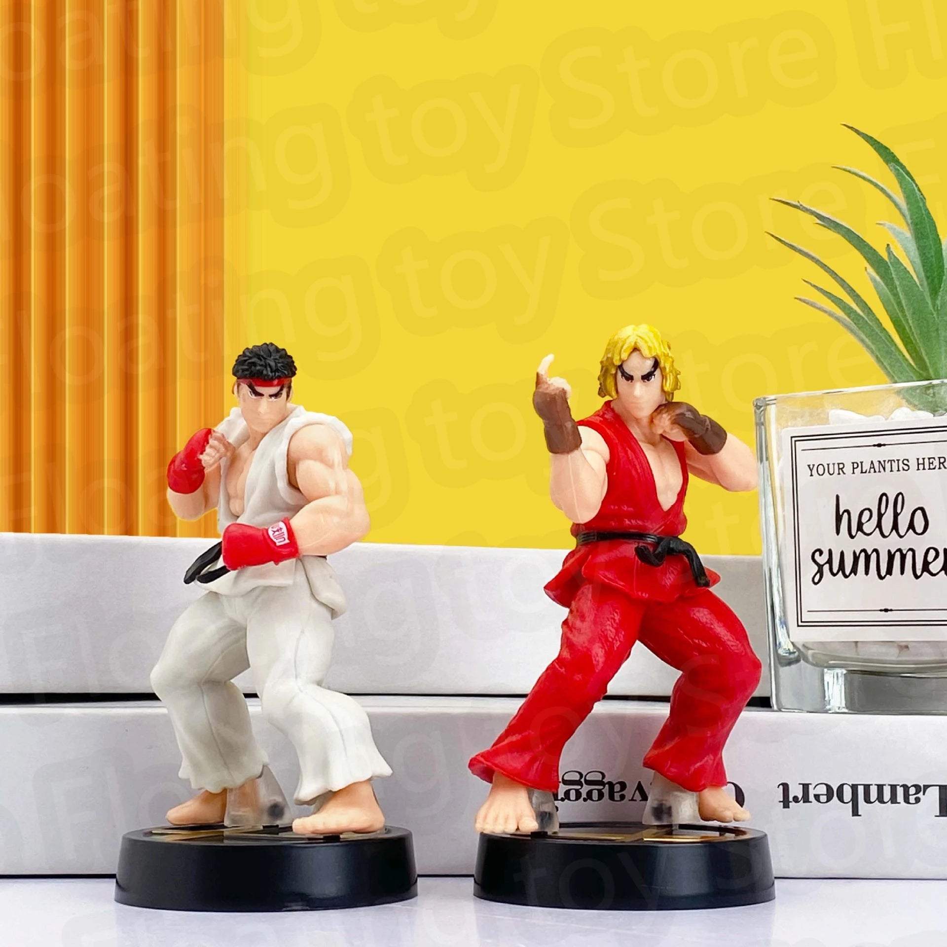 Anime Street Fighter & One Piece Action Figure – PVC Collectible Model Doll