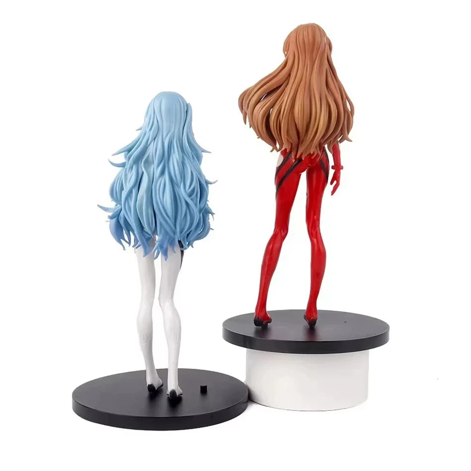 Genesis Evangelion Anime Figure – EVA Ayanami Rei & Asuka Desktop Ornament