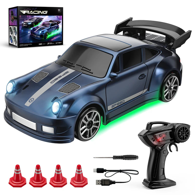 1/64 Scale Drift RC Car – 2.4GHz Mini Racing Vehicle
