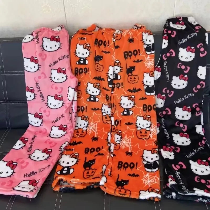 Hello Kitty Plush Pajama Pants