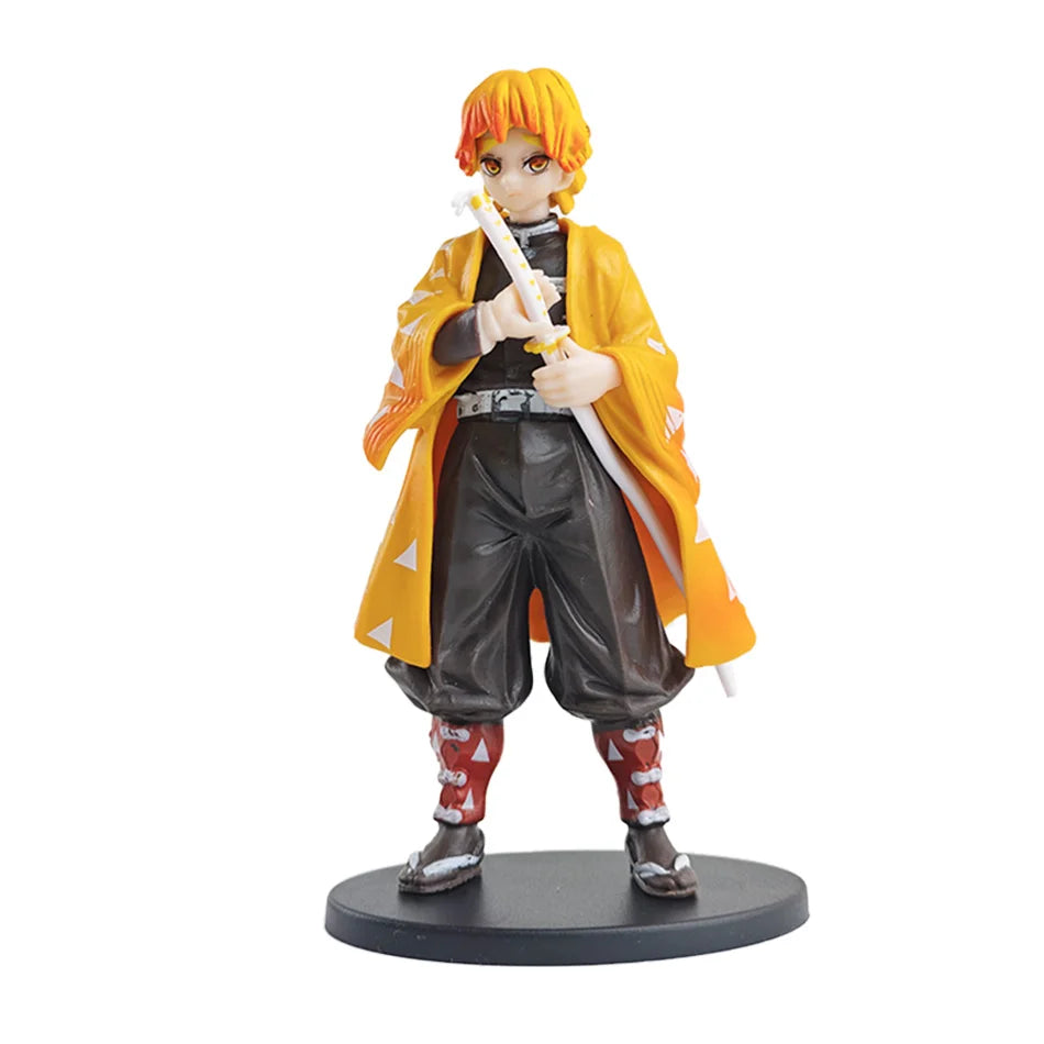 Demon Slayer Kimetsu no Yaiba PVC Action Figure Set – Tanjirou, Zenitsu & Nezuko