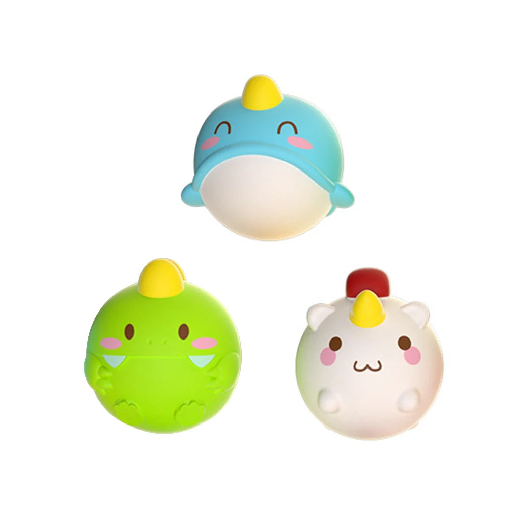 LED Light-Up Luminous Animal Bath Toy (1Pc)
