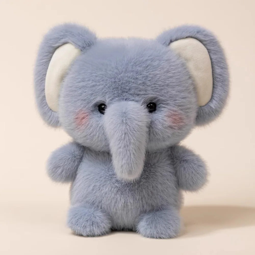 16cm Plush Companion Doll – Capybara & Elephant Soft Stuffed Animal Pillow