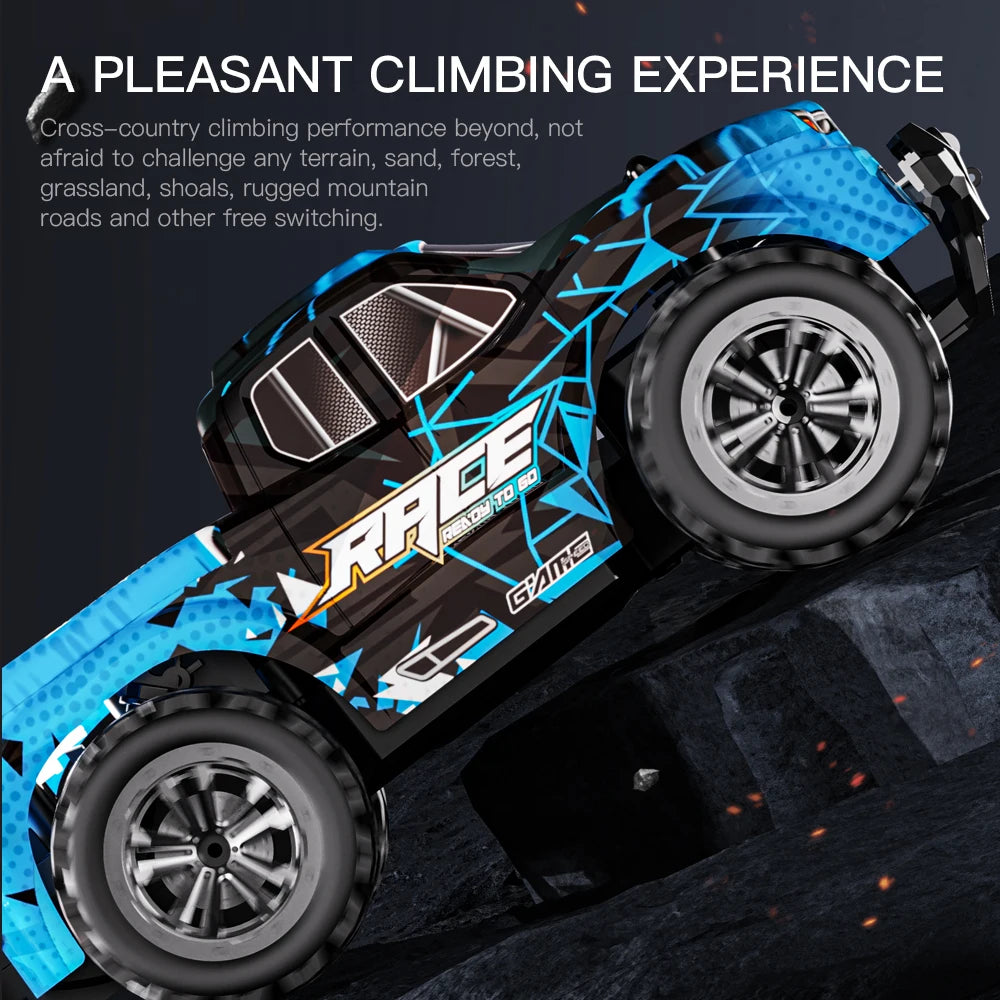 ZWN RC Off-Road Car – 1:16/1:20 2WD High-Speed Climbing Truck with LED