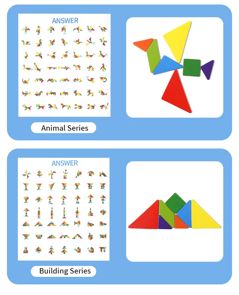 Montessori Tangram Game