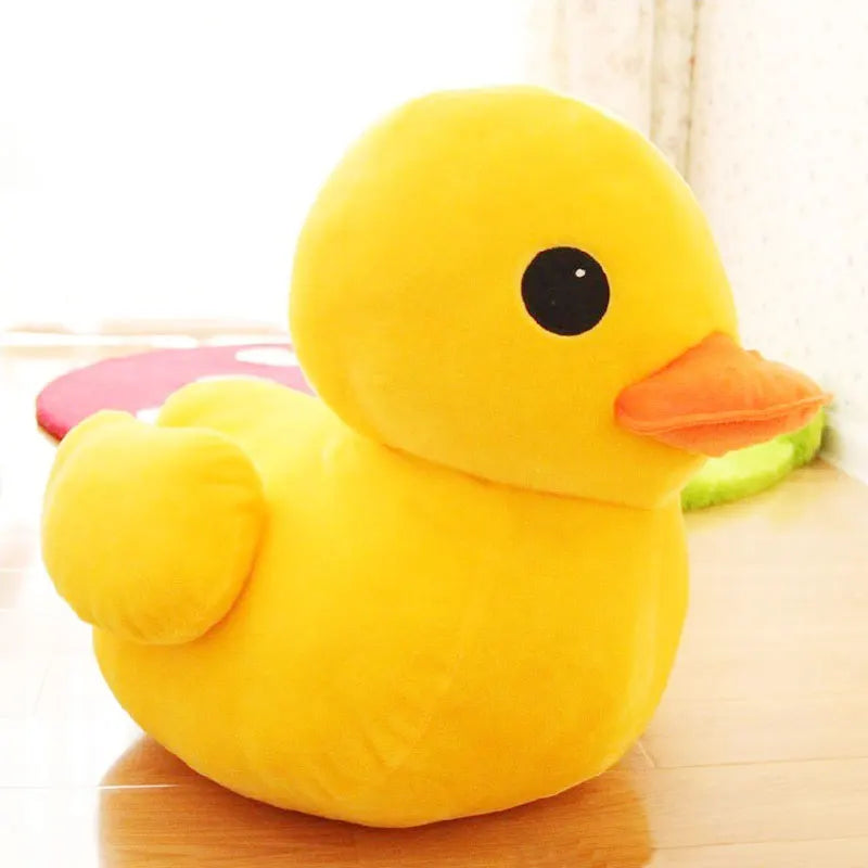 Kawaii Big Yellow Duck Mini Plush Doll – Cute Soft Stuffed Animal Toy for Kids