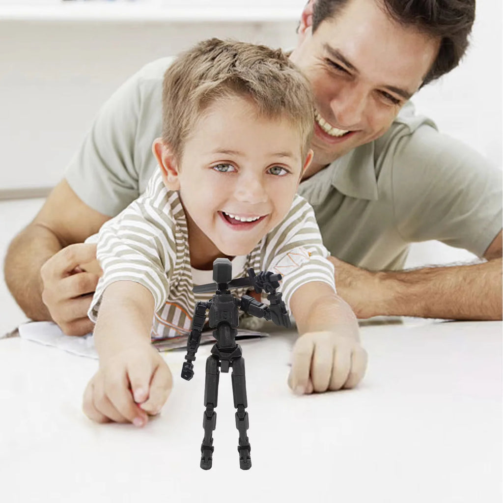 13-Joint Movable Articulated Figure – DIY 3D Action Dummy