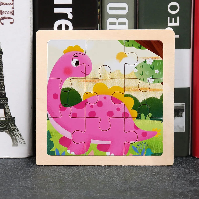 11x11 Wooden Tangram