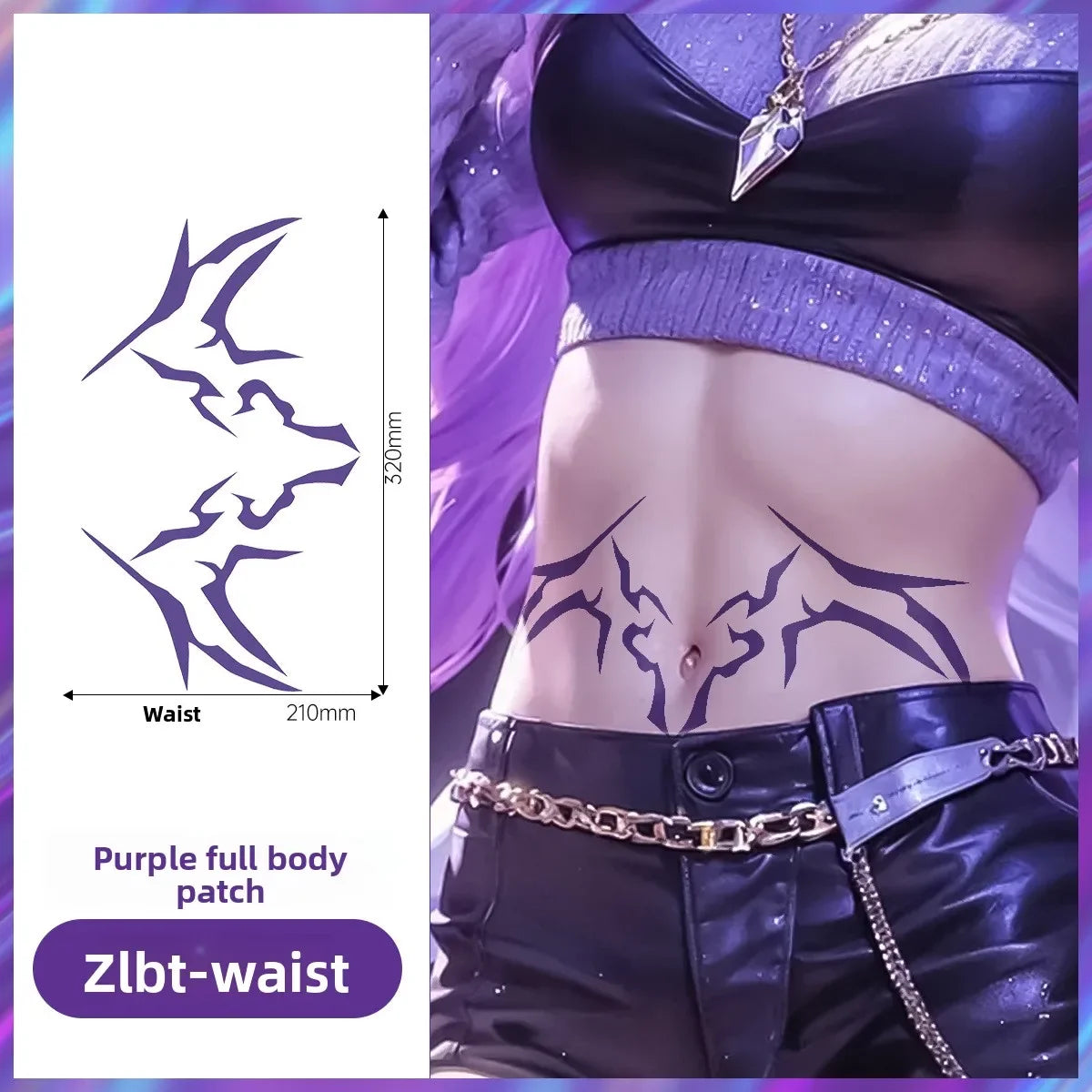 KPop Temporary Tattoo Set (4Pc)