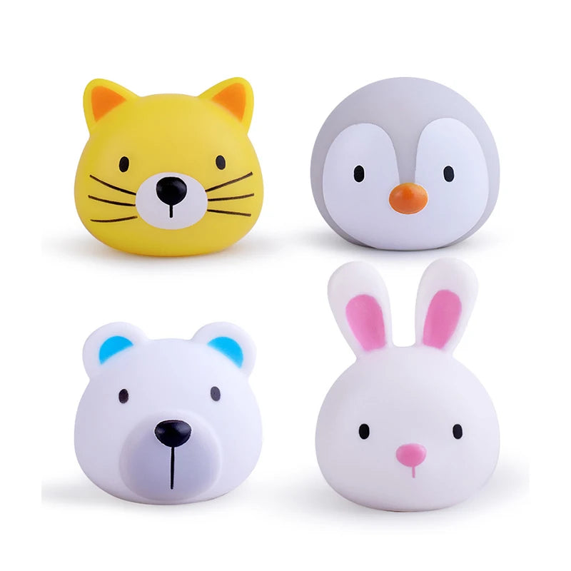 LED Light-Up Luminous Animal Bath Toy (1Pc)