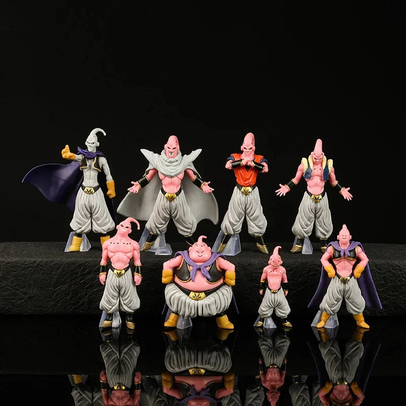 Dragon Ball Z Majin Buu 8-Piece PVC Action Figure Set