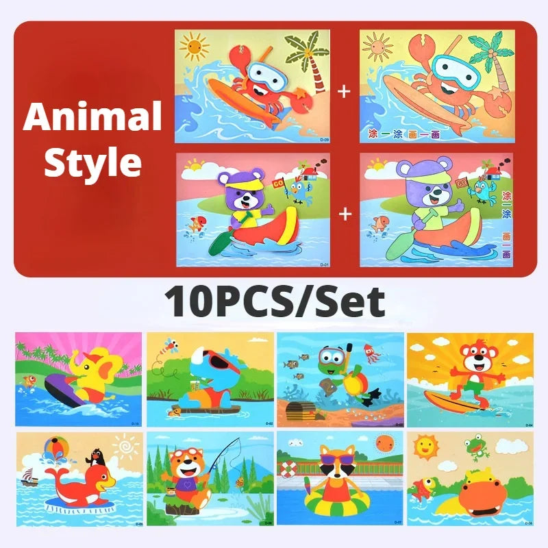 3D EVA Foam Sticker Kit