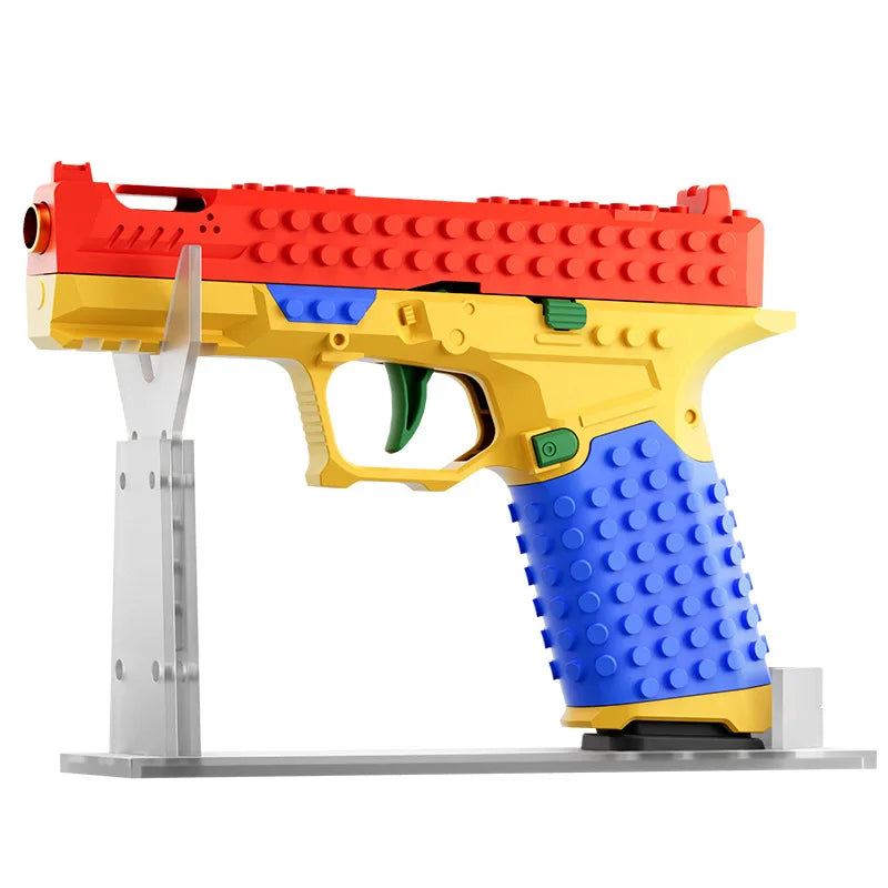Hanging Block Toy Blaster – Shell Ejecting Action Fun