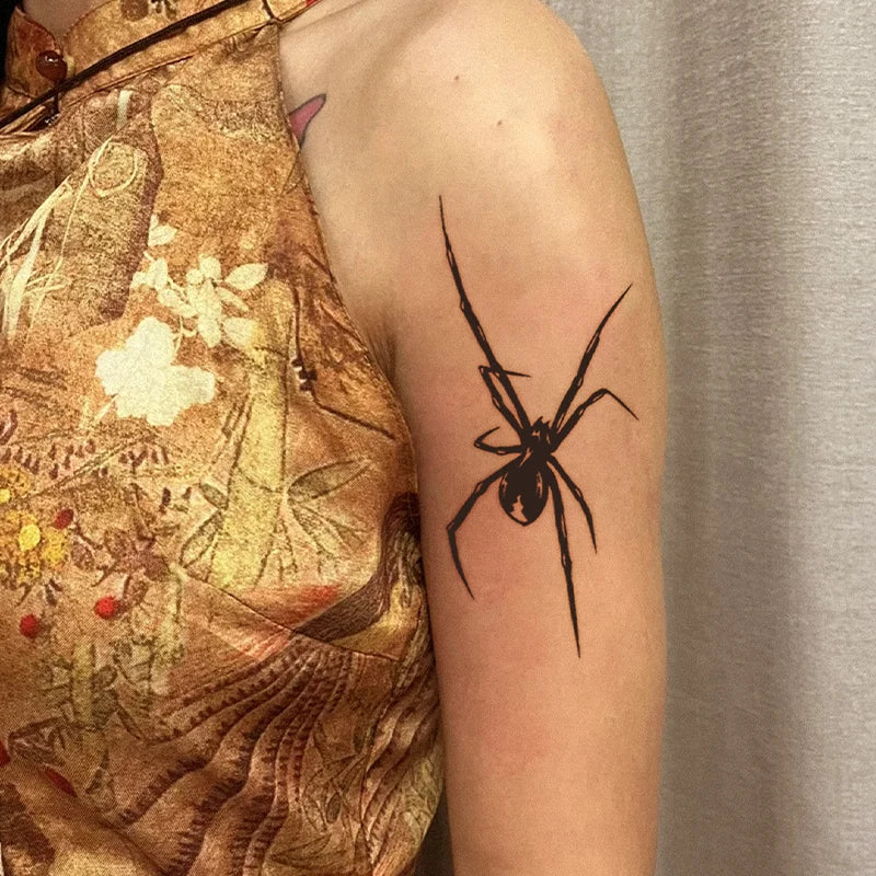 Spider Temporary Tattoo Sticker (1Pc)