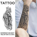 Handwritten Font Temporary Tattoo Sticker (1Pc)