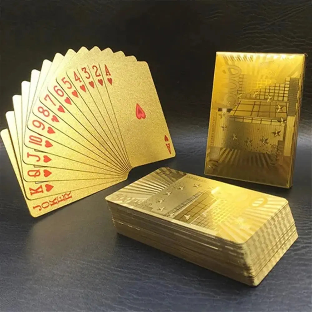 24K Gold Playing Cards