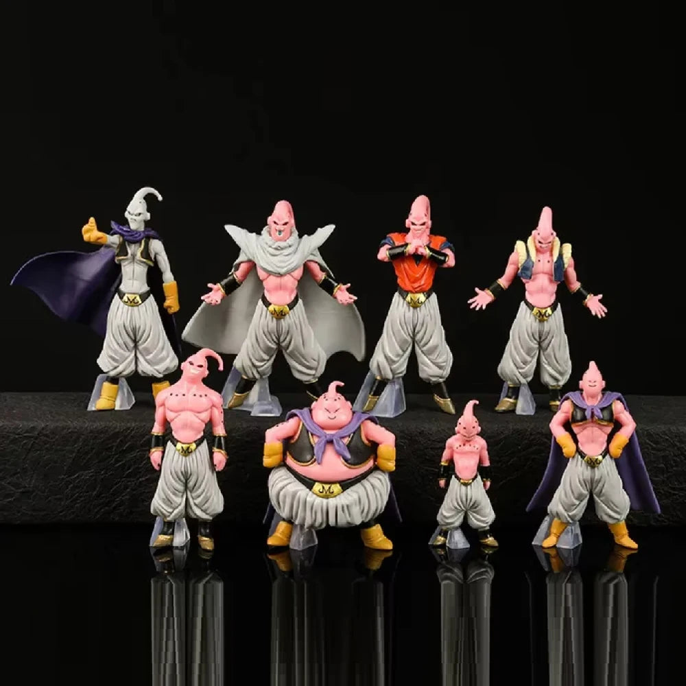 Dragon Ball Z Majin Buu 8-Piece PVC Action Figure Set