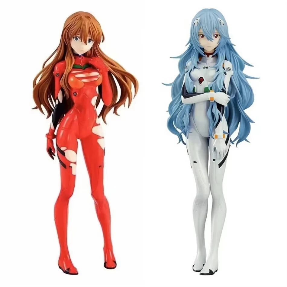 Genesis Evangelion Anime Figure – EVA Ayanami Rei & Asuka Desktop Ornament