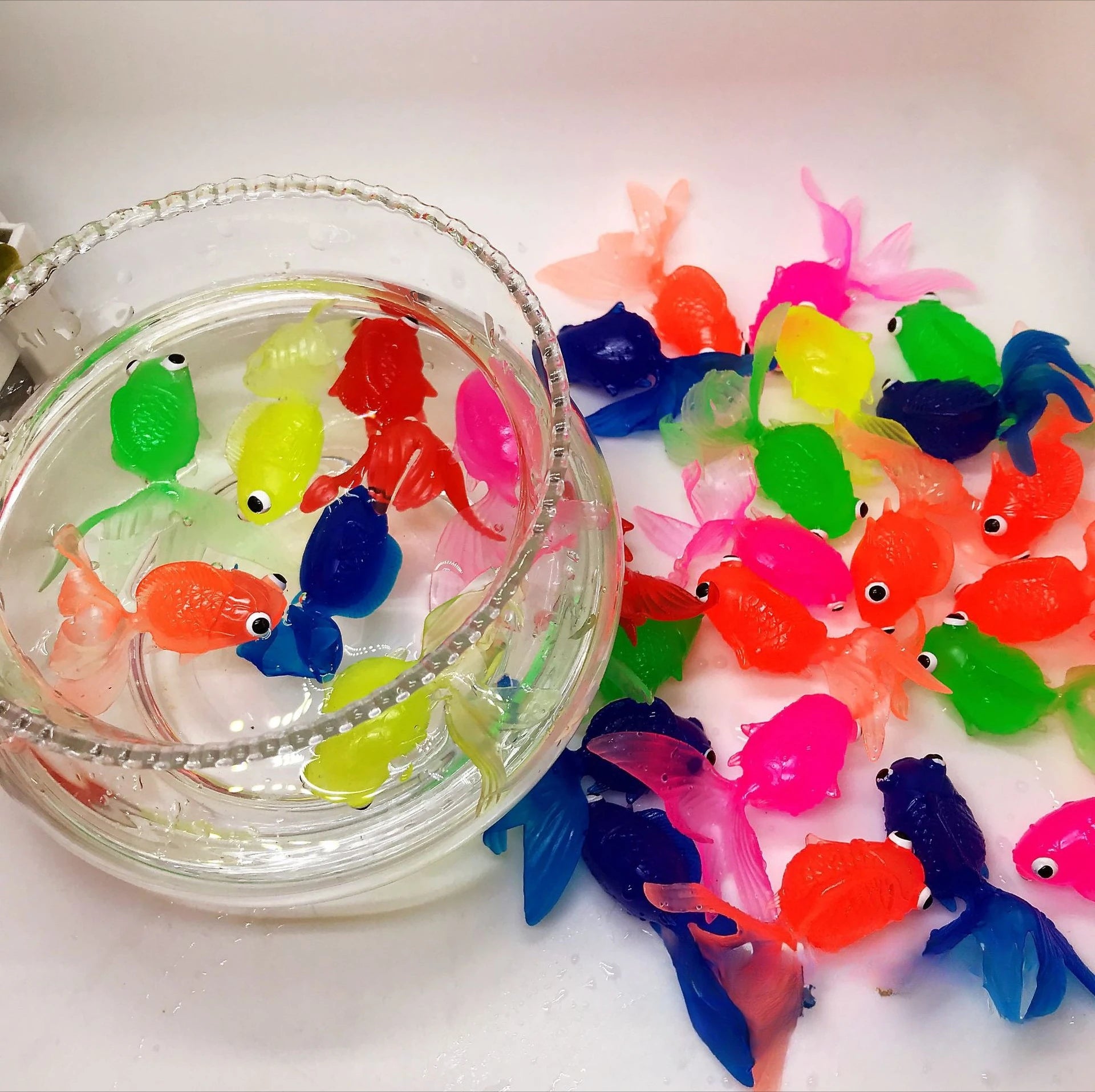 Marine Life Fishing Bath Toy Set (1Pc)